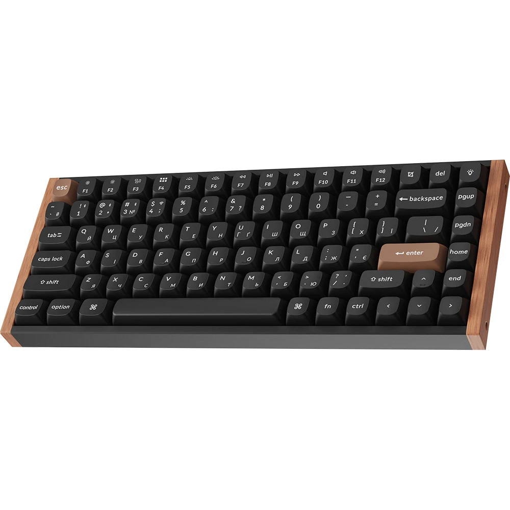 Клавиатура беспроводная KEYCHRON K2 HE Gateron Double-Rail Magnetic Nebula Switch Black