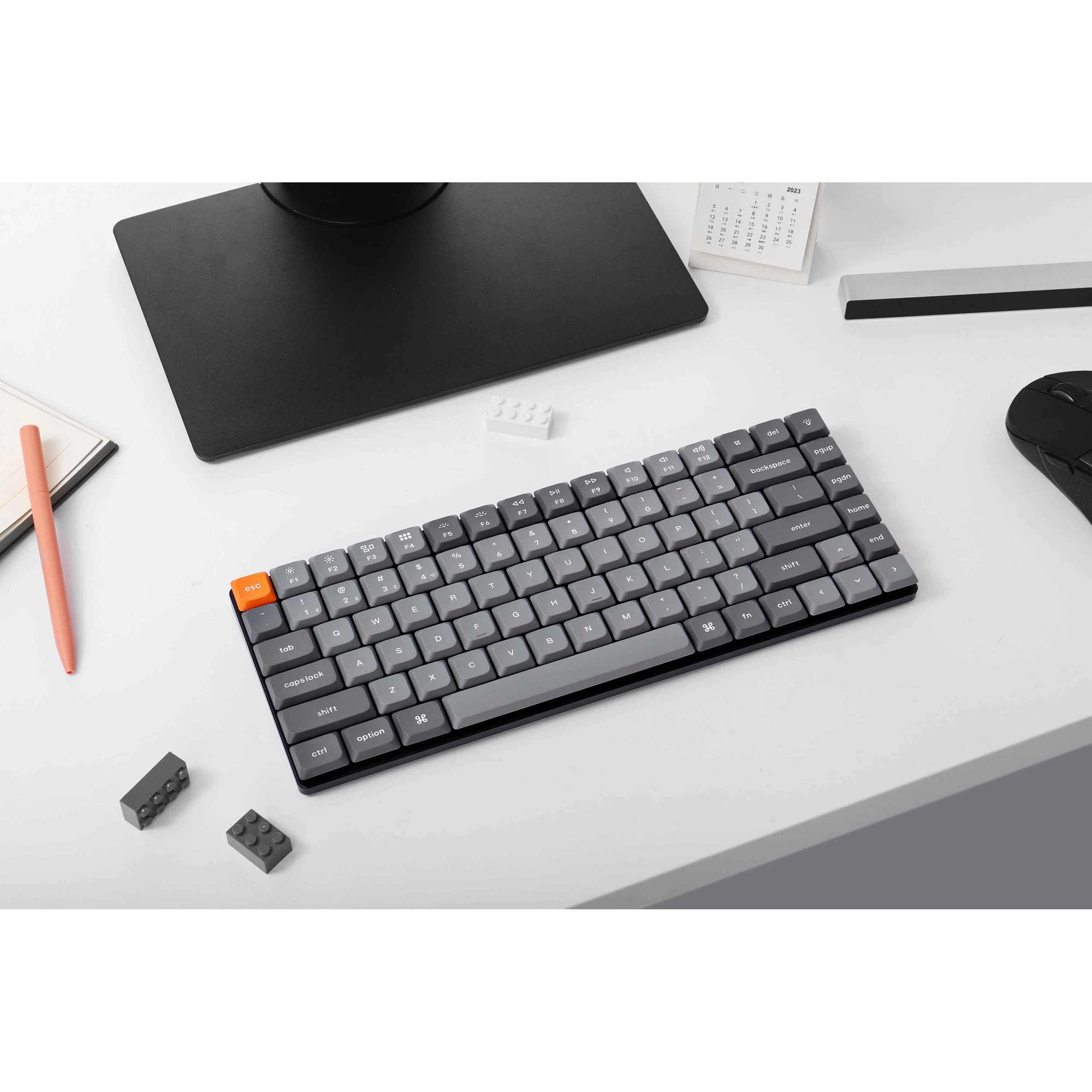 Клавиатура беспроводная KEYCHRON K3 Max Gateron Brown Switch Black