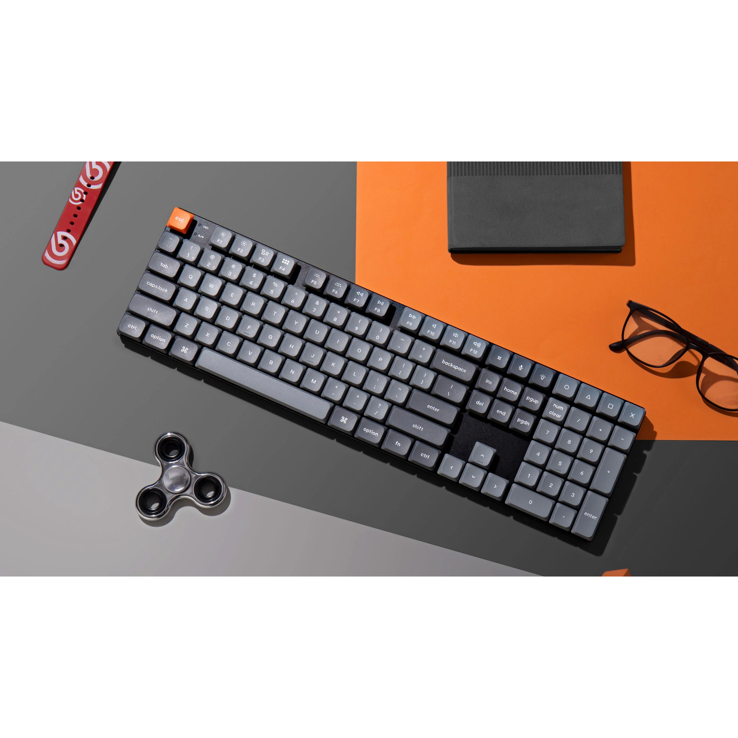 Клавиатура беспроводная KEYCHRON K5 Max Gateron Brown Switch Black