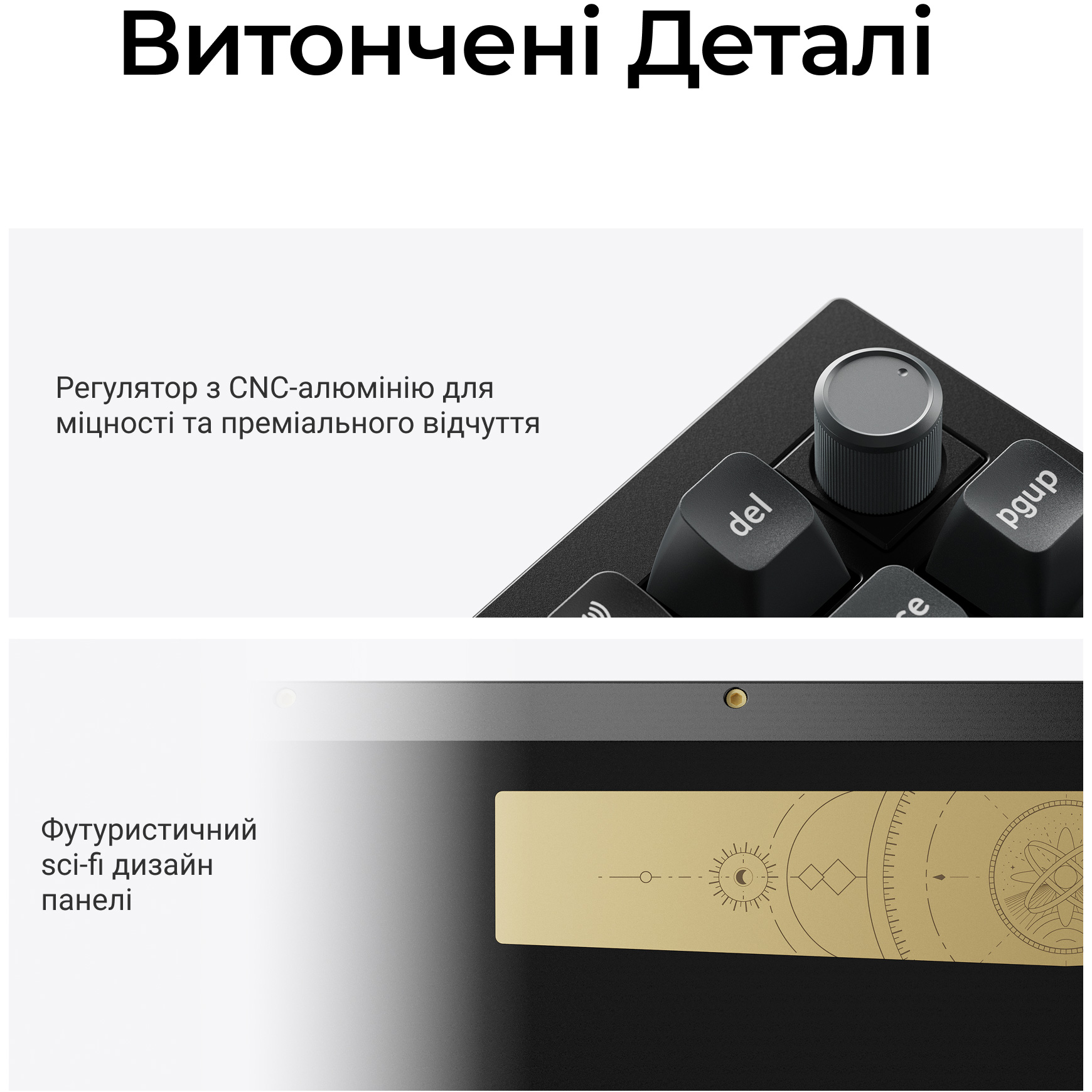 Клавиатура беспроводная KEYCHRON Q1 Ultra Silk POM Red Switch Black