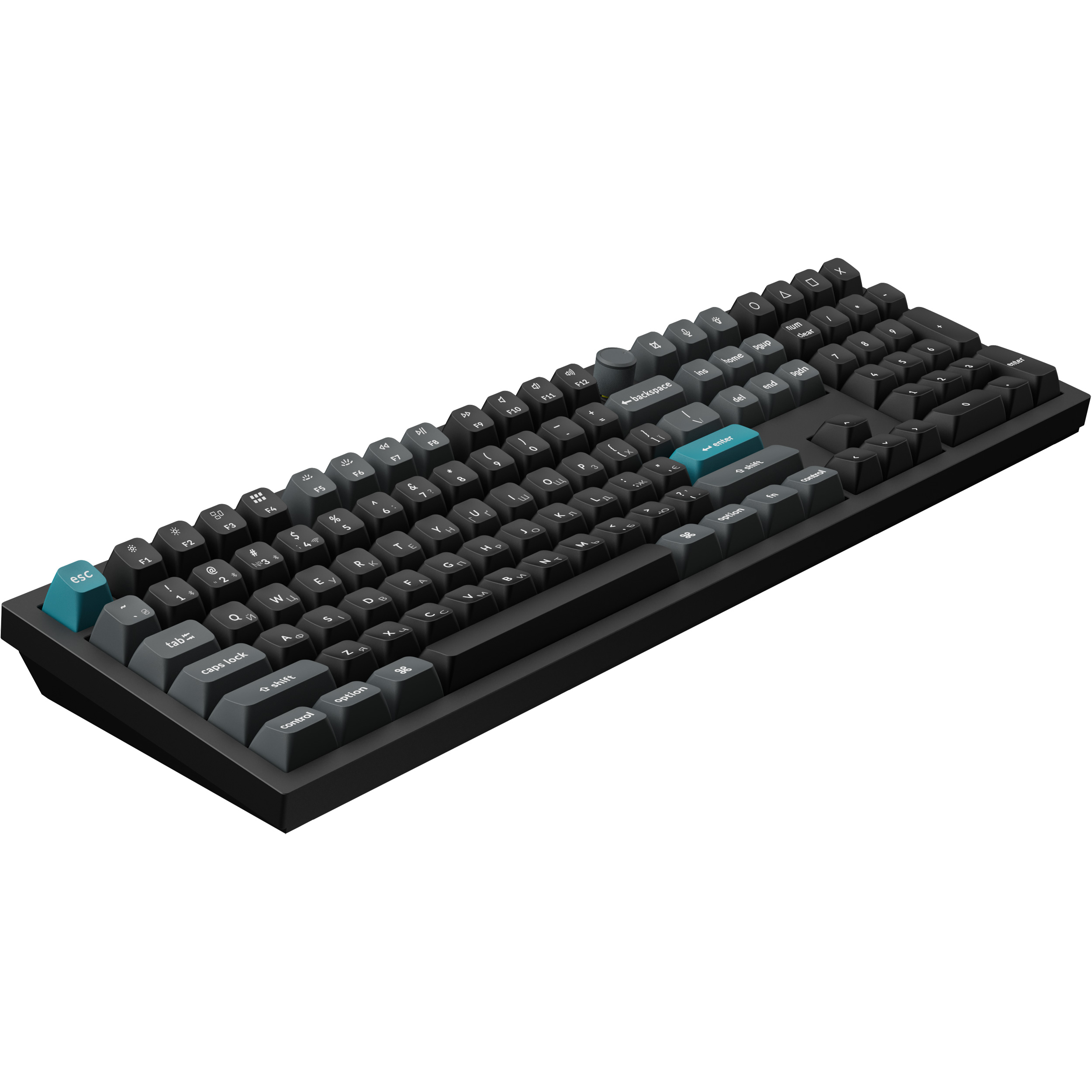 Клавиатура беспроводная KEYCHRON Q6 Ultra Silk POM Red Switch Black