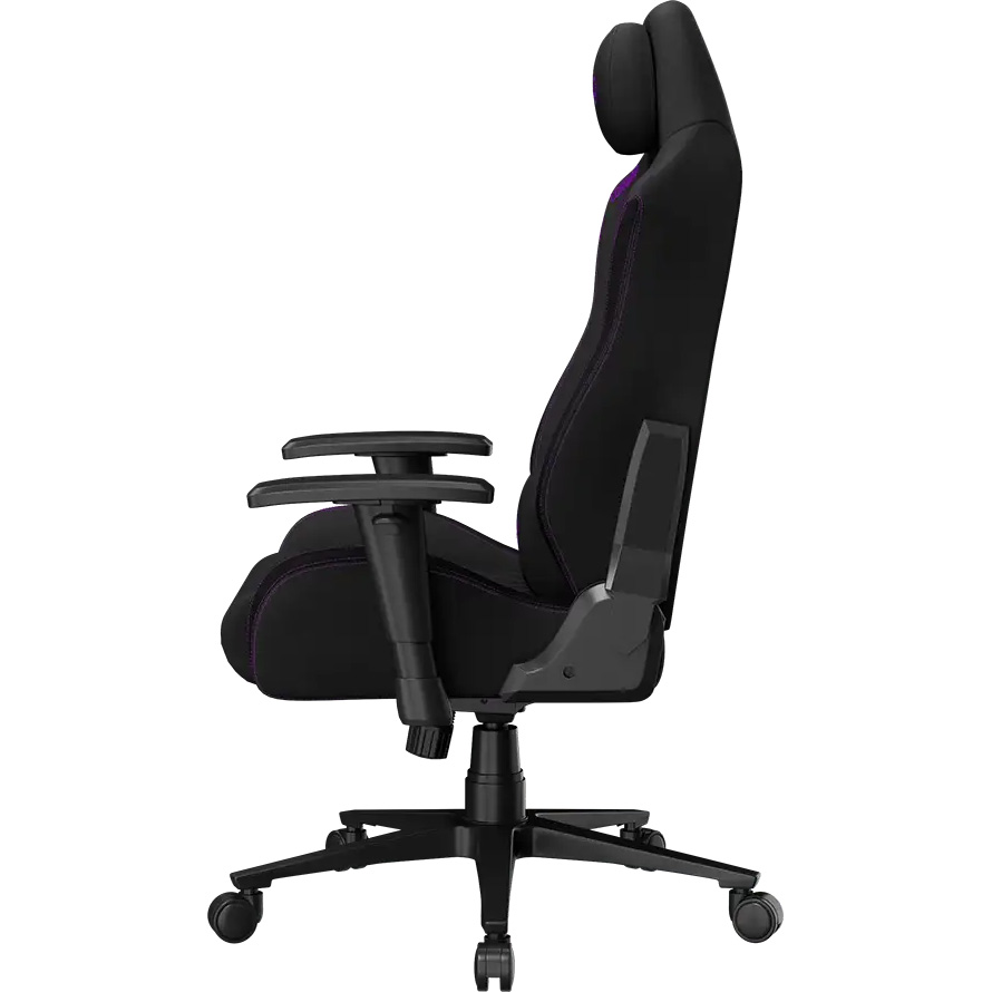 Крісло геймерське LORGAR Pro CHA41 Fabric Black/Purple (LRG-CHA41-BK-PR)