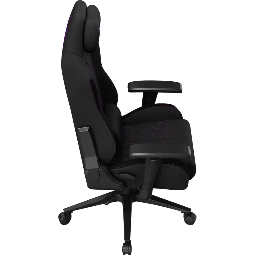 Крісло геймерське LORGAR Pro CHA41 Fabric Black/Purple (LRG-CHA41-BK-PR)
