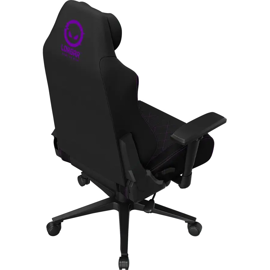 Крісло геймерське LORGAR Pro CHA41 Fabric Black/Purple (LRG-CHA41-BK-PR)