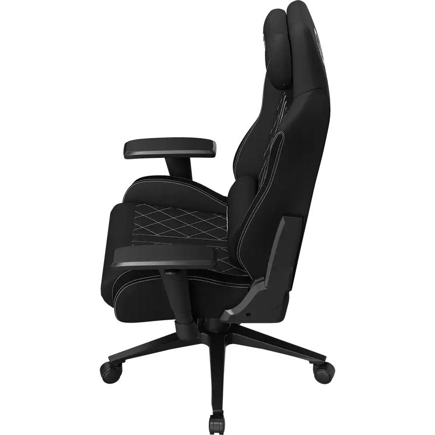 Крісло геймерське LORGAR Pro CHA41 Fabric Black/White (LRG-CHA41-BK-WH)