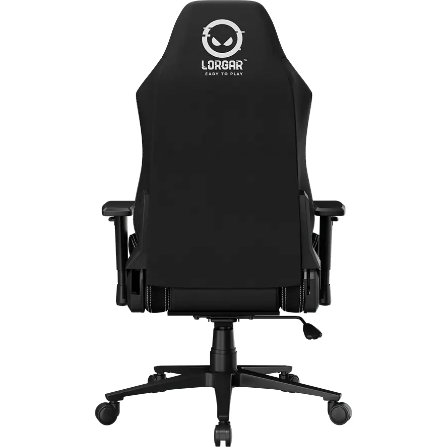 Крісло геймерське LORGAR Pro CHA41 Fabric Black/White (LRG-CHA41-BK-WH)
