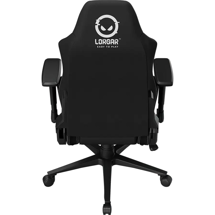 Крісло геймерське LORGAR Pro CHA41 Fabric Black/White (LRG-CHA41-BK-WH)