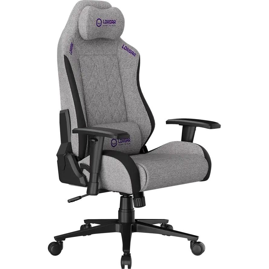 Крісло геймерське LORGAR Pro CHA41 Fabric Gray (LRG-CHA41-GY)