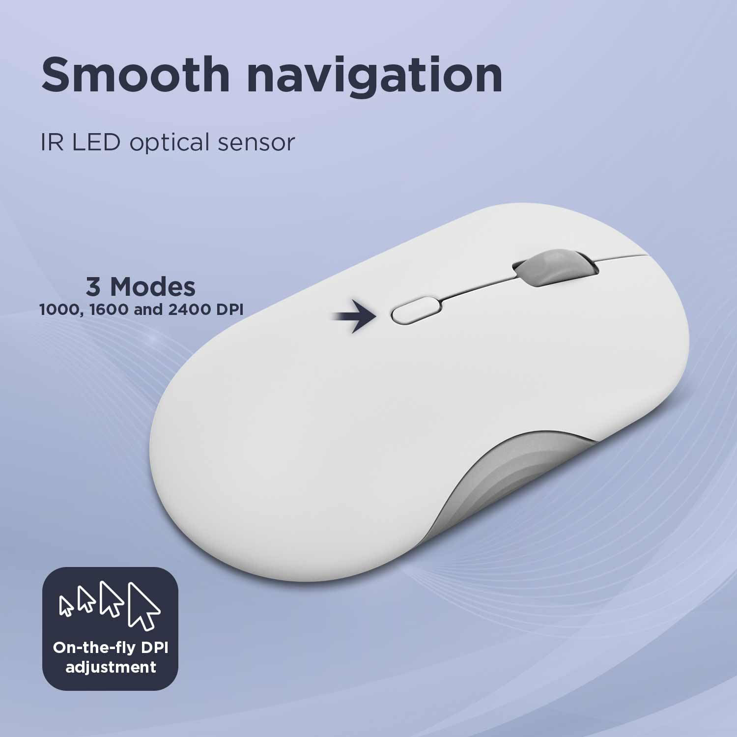 Мышь LENOVO 350 Bluetooth Silent Mouse Cloud Gray (GY51S61907)