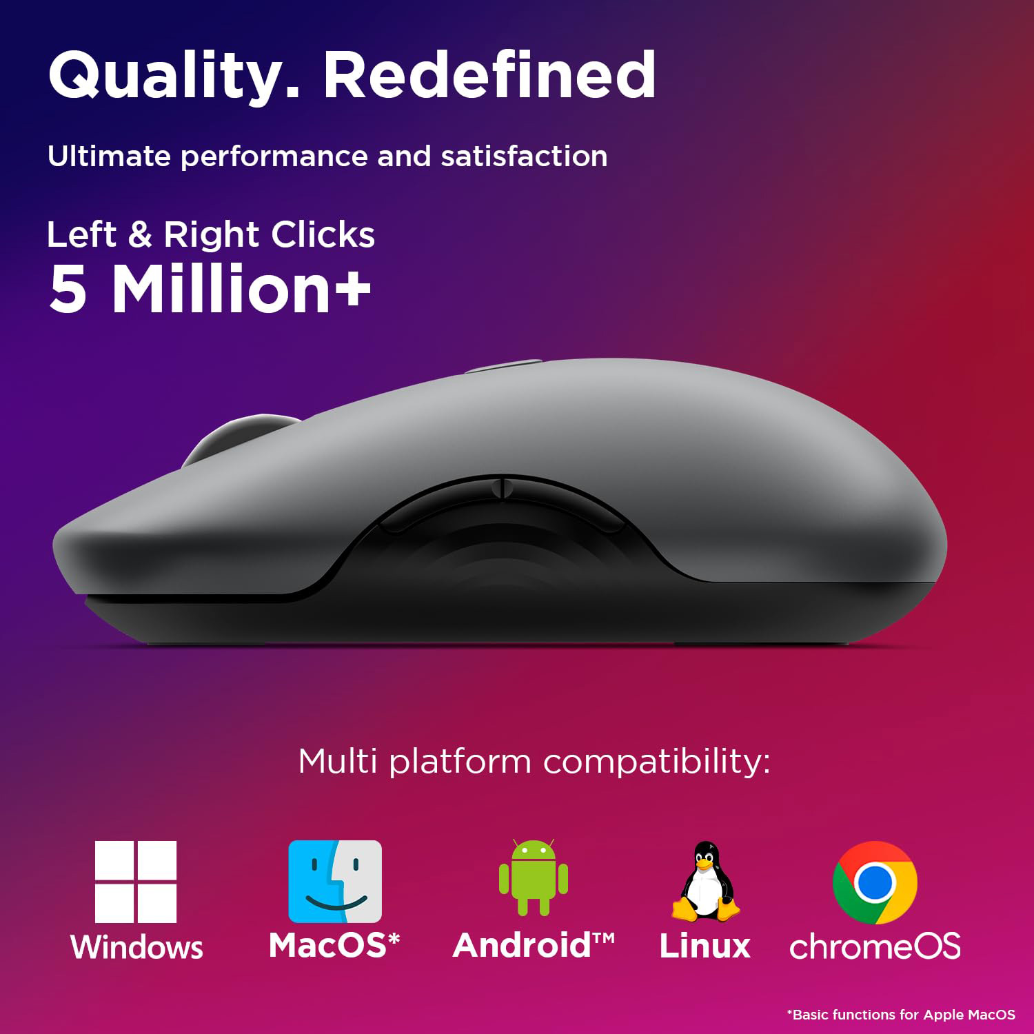 Миша LENOVO 700 Multi-Device Wireless Silent Mouse Luna Gray (GY51S61898)