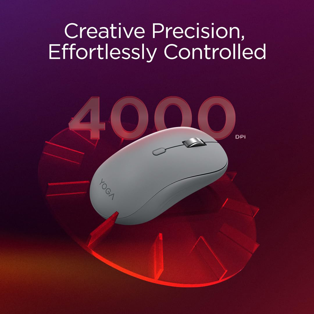 Мышь LENOVO Yoga Bluetooth Silent Mouse Luna Gray (GY51S61919)