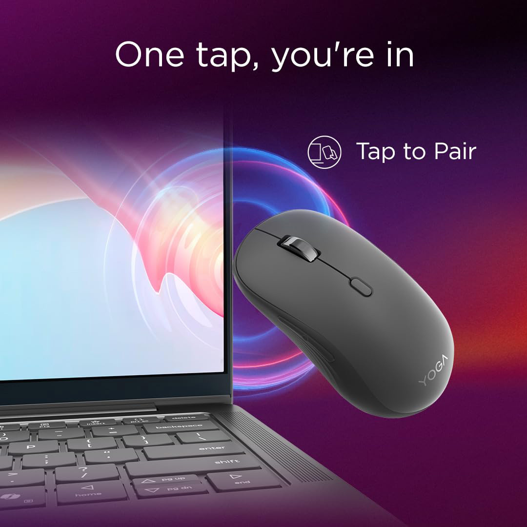 Мышь LENOVO Yoga Bluetooth Silent Mouse Luna Gray (GY51S61919)