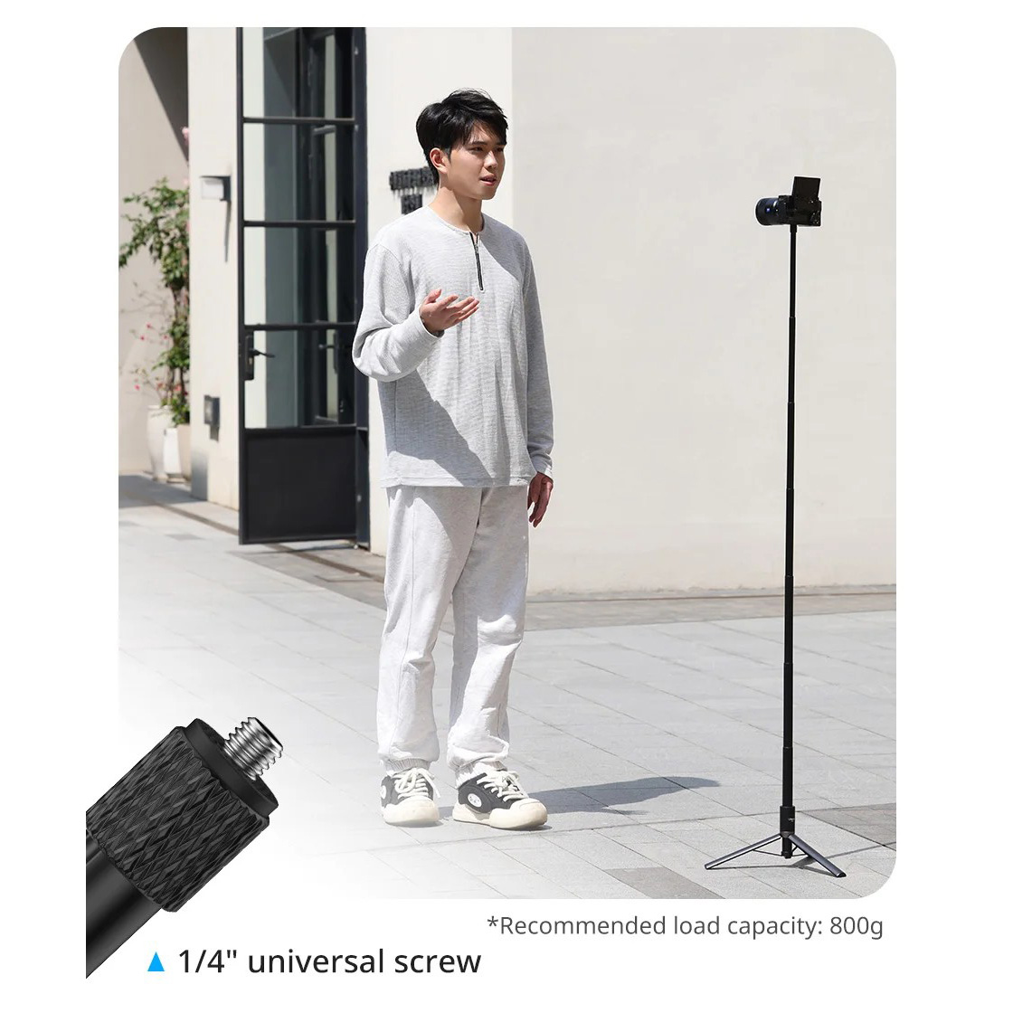 Штатив ULANZI TT52 Invisible Selfie Stick Tripod (T090GBB1)