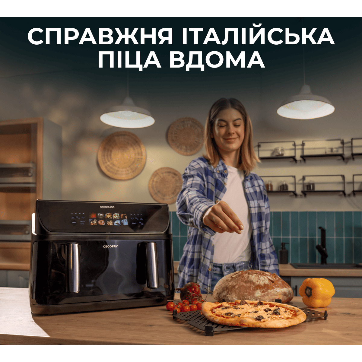 Мультипіч CECOTEC Cecofry&Grill Duoheat 10000 (A01_EU01_100842)