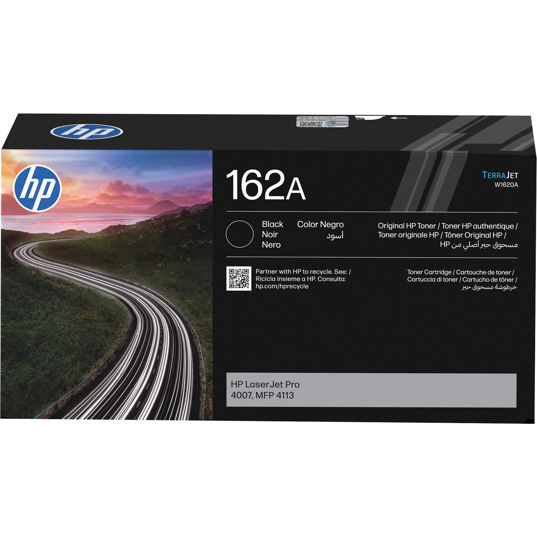 Тонер-картридж HP 162A Black (W1620A)