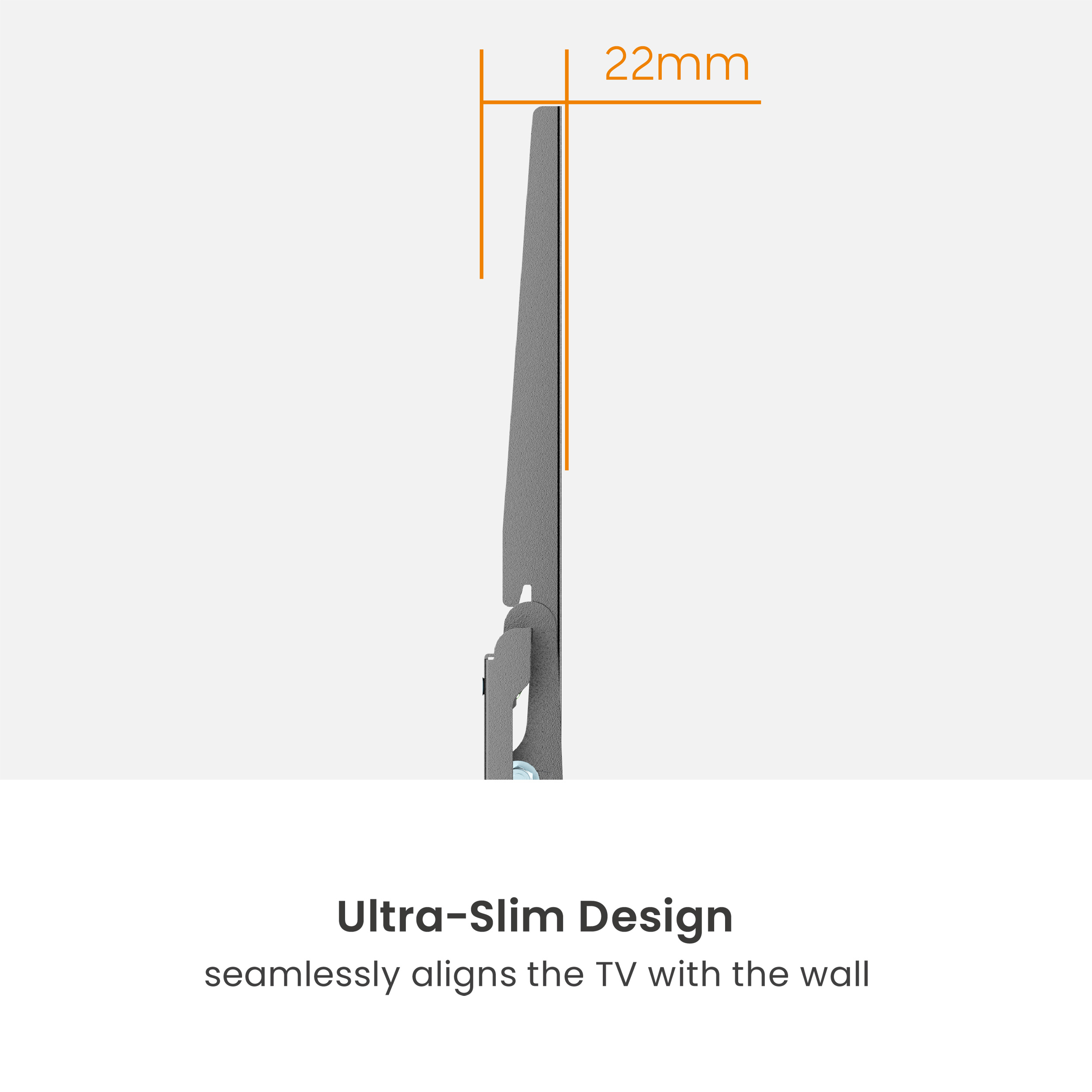 Крепление настенное для ТВ BRATECK KL37-44T 32"-75" Black