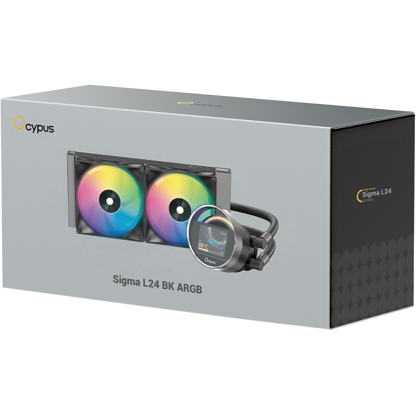 Система водяного охолодження OCYPUS Sigma L24 ARGB Black