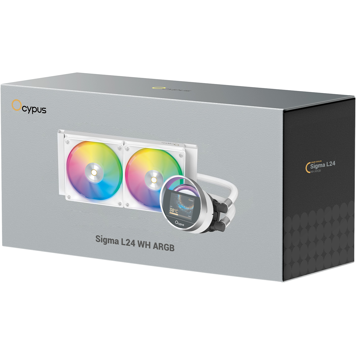 Система водяного охолодження OCYPUS Sigma L24 ARGB White