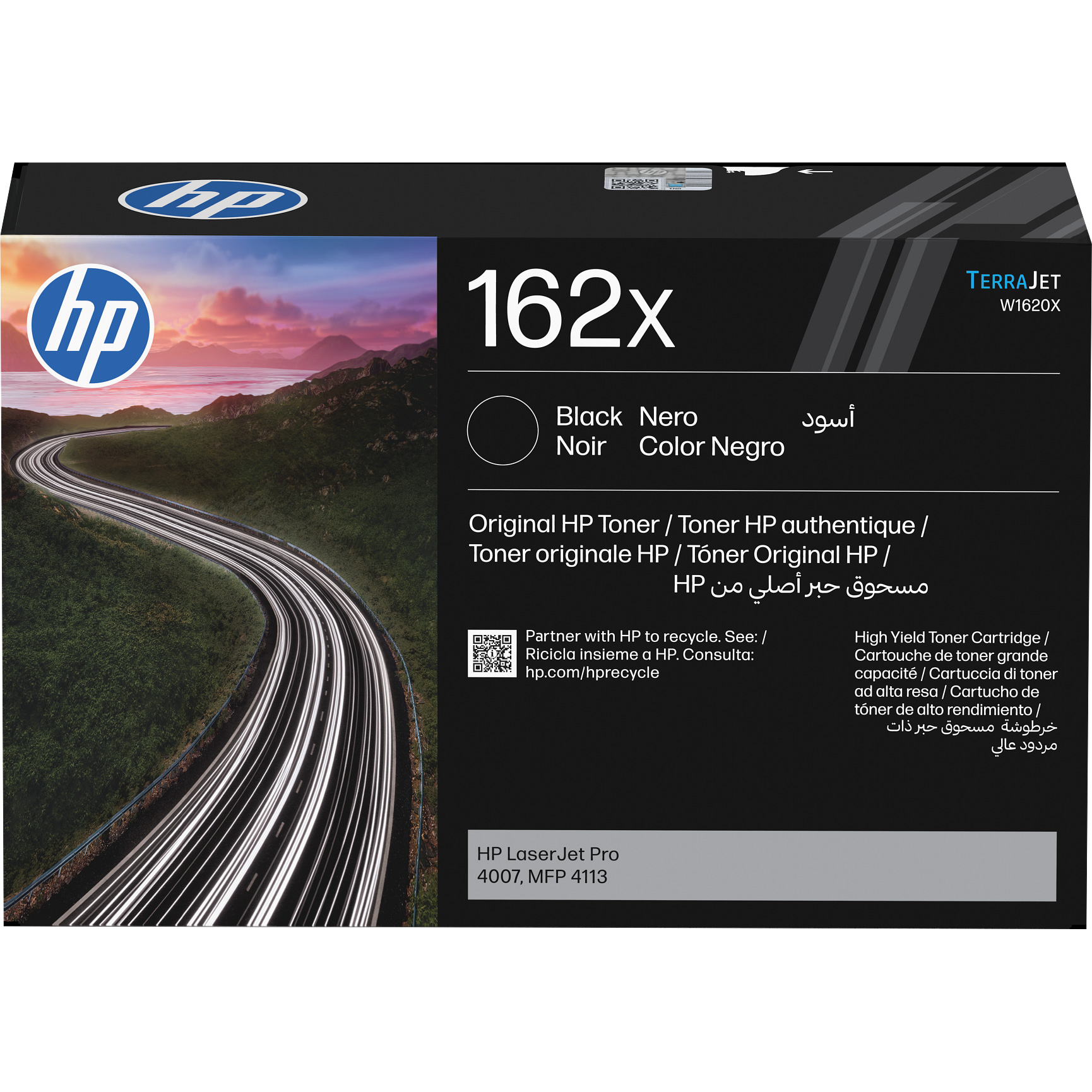 Тонер-картридж HP 162X Black (W1620X)
