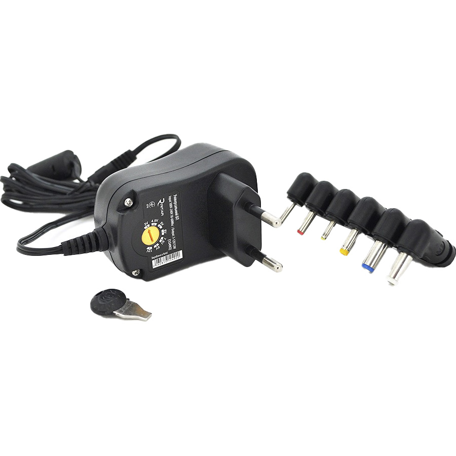 Блок питания универсальный VOLTRONIC 3-12V 12W (YT-UPS12W)