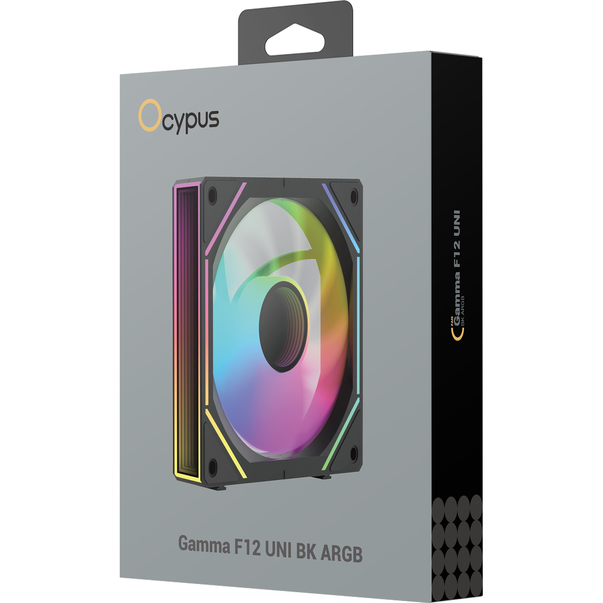 Вентилятор OCYPUS Gamma F12 Uni ARGB Reverse Black