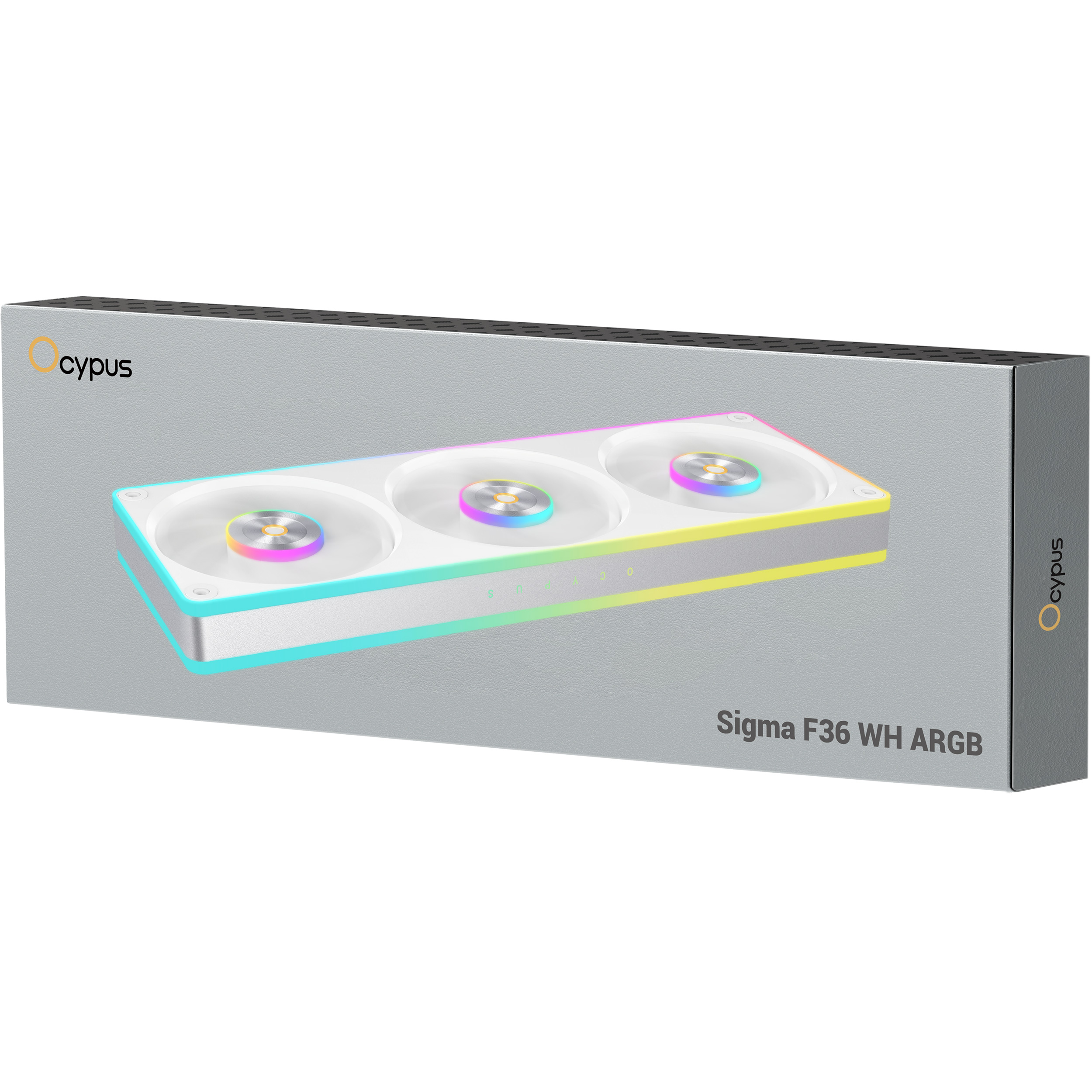 Вентилятор 3-in-1 OCYPUS Sigma F36 ARGB White