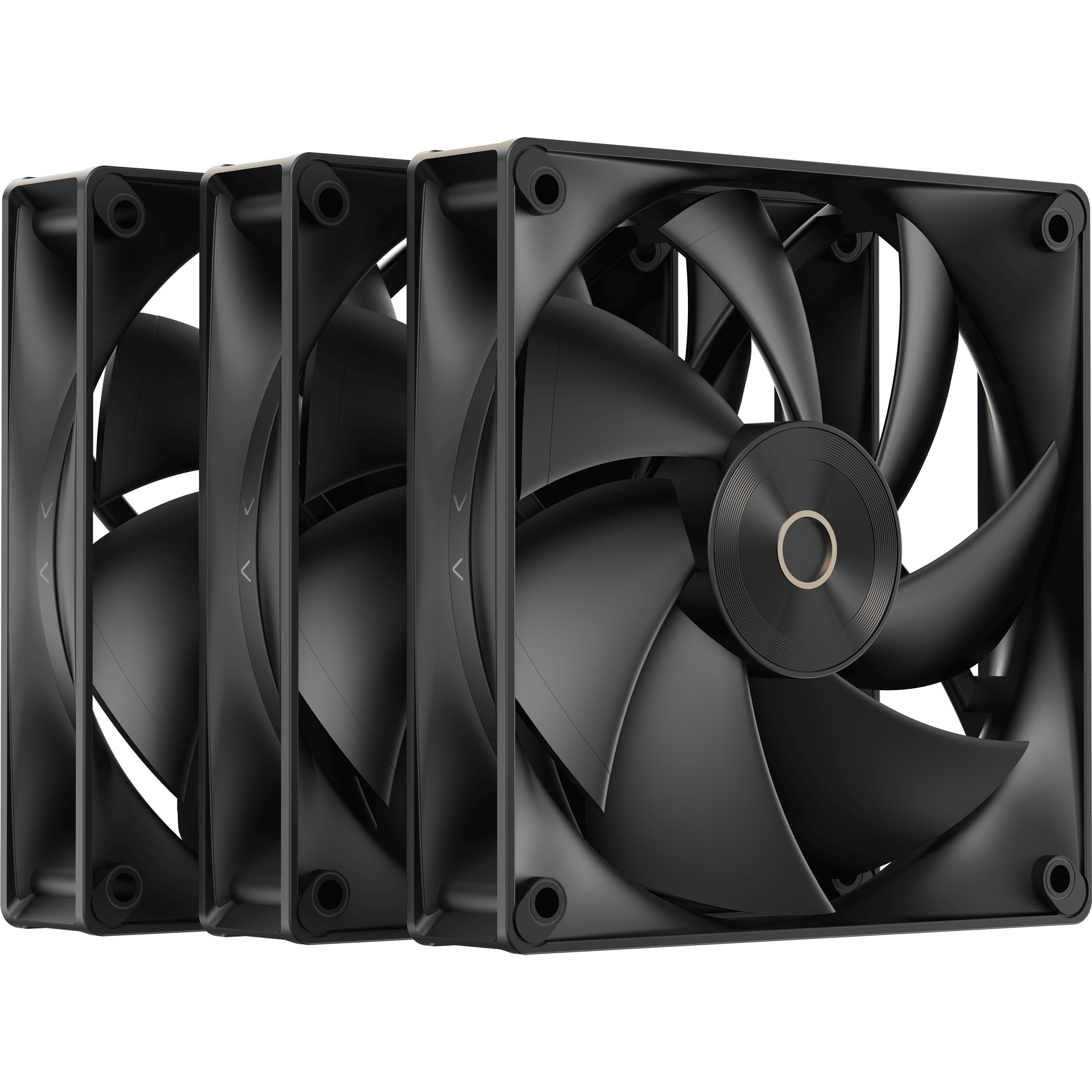 Комплект вентиляторів OCYPUS Delta F12 Black 3-Pack
