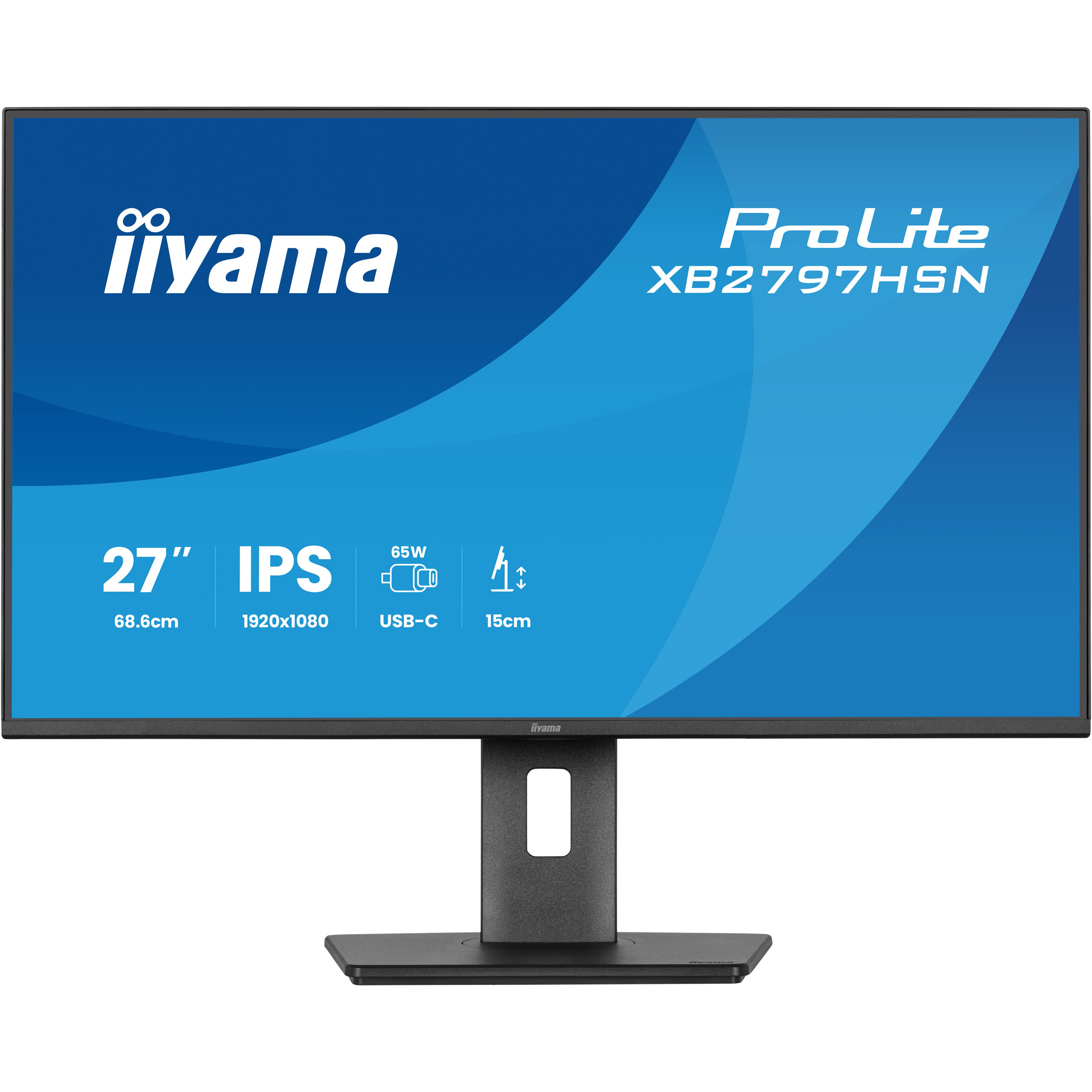 Монітор 27" IIYAMA ProLite XB2797HSN-B1 Matte Black