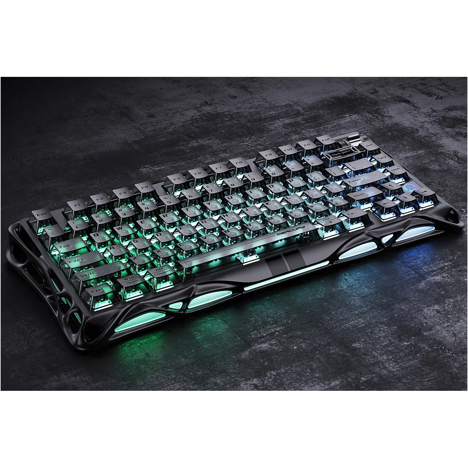 Клавиатура GRAVASTAR Mercury V75 Customized HE Switch Stealth Black