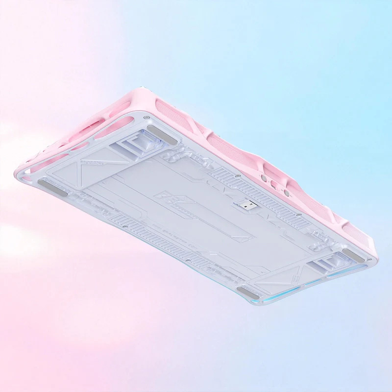 Клавиатура беспроводная GRAVASTAR Mercury K1 Lite Custom Linear Switches Aurora Mist