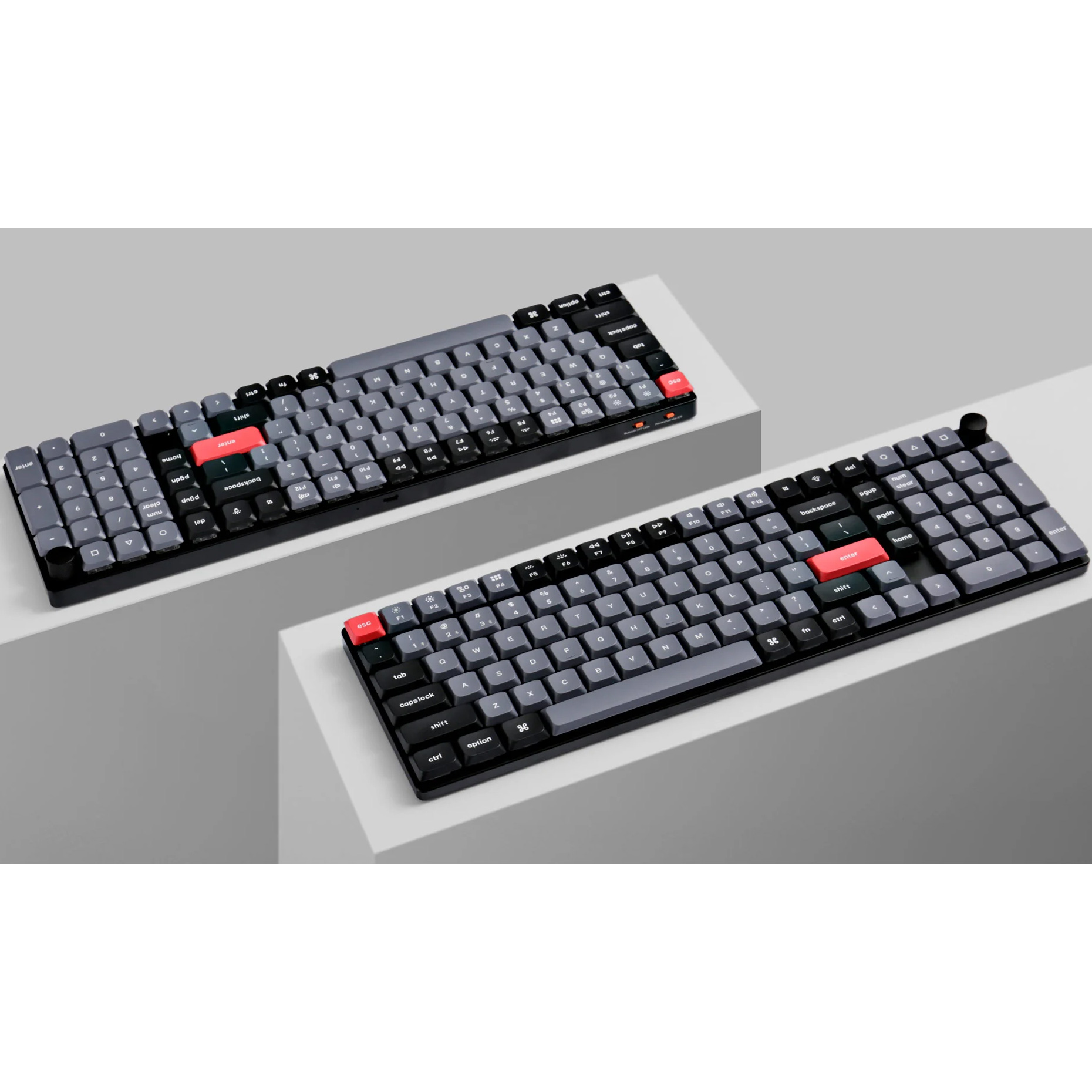 Клавиатура беспроводная KEYCHRON K17 Pro Gateron MX 2.0 Red Switch Black