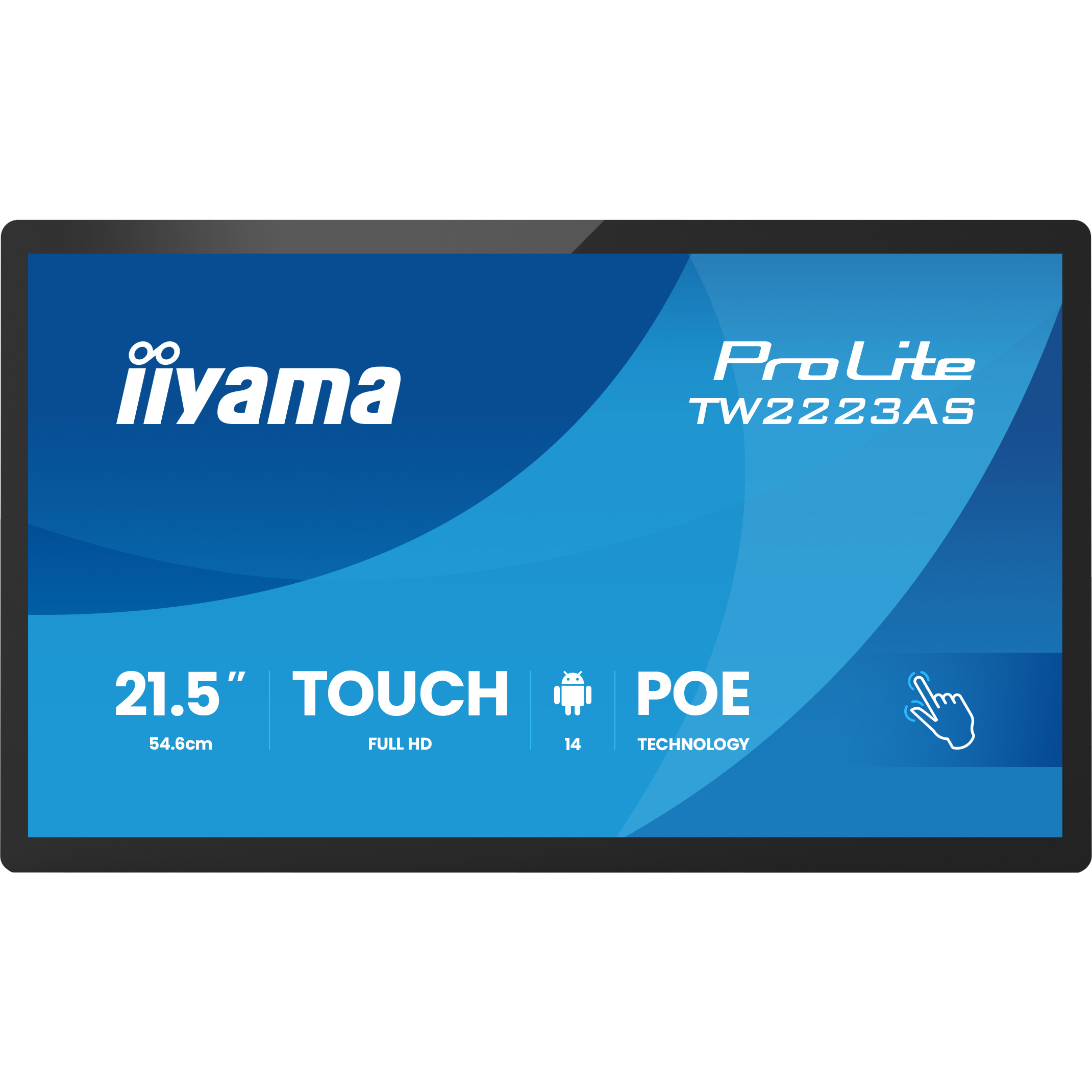 Монитор 21.5" IIYAMA ProLite TW2223AS-B3P