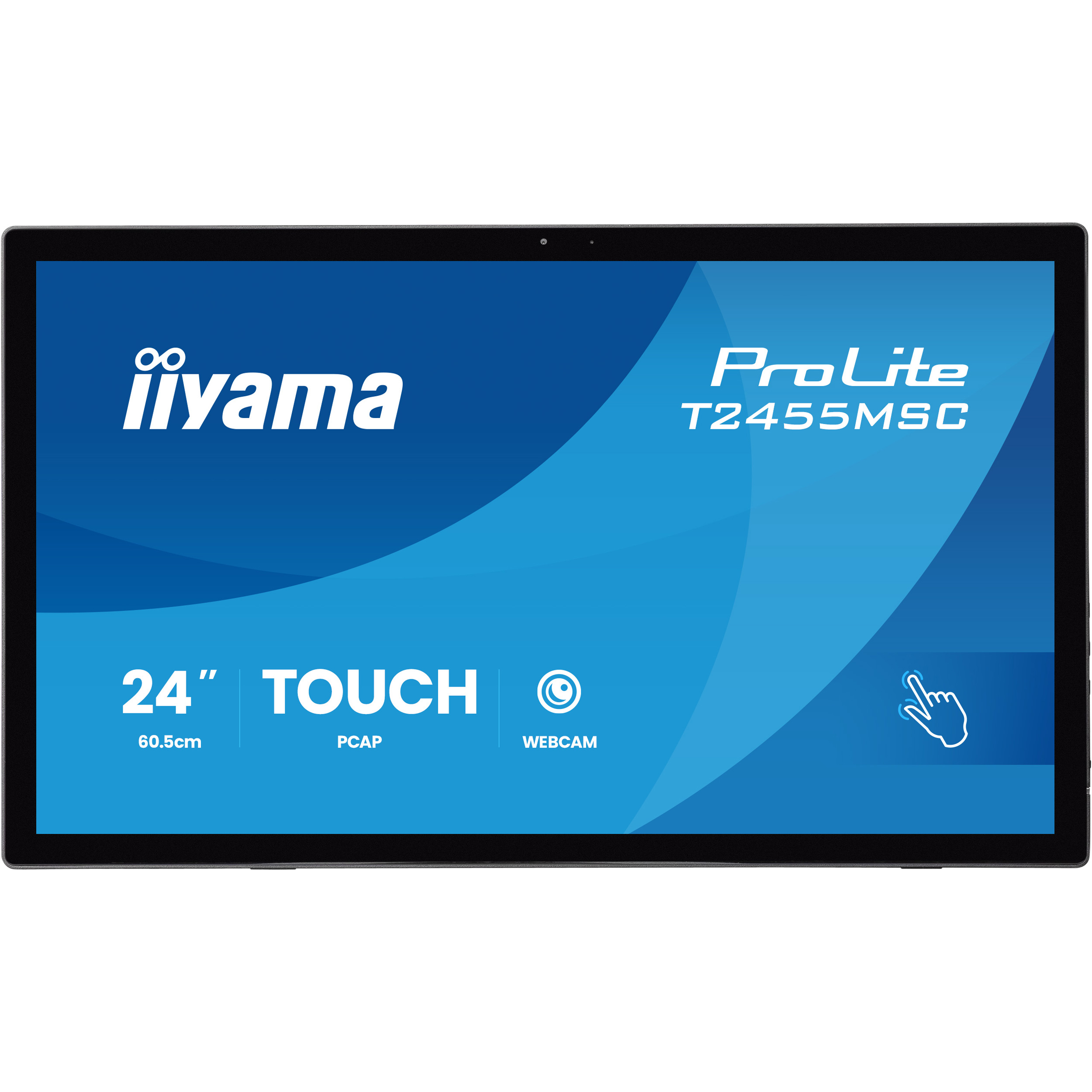 Монитор 23.8" IIYAMA ProLite T2455MSC-B2 Matte Black