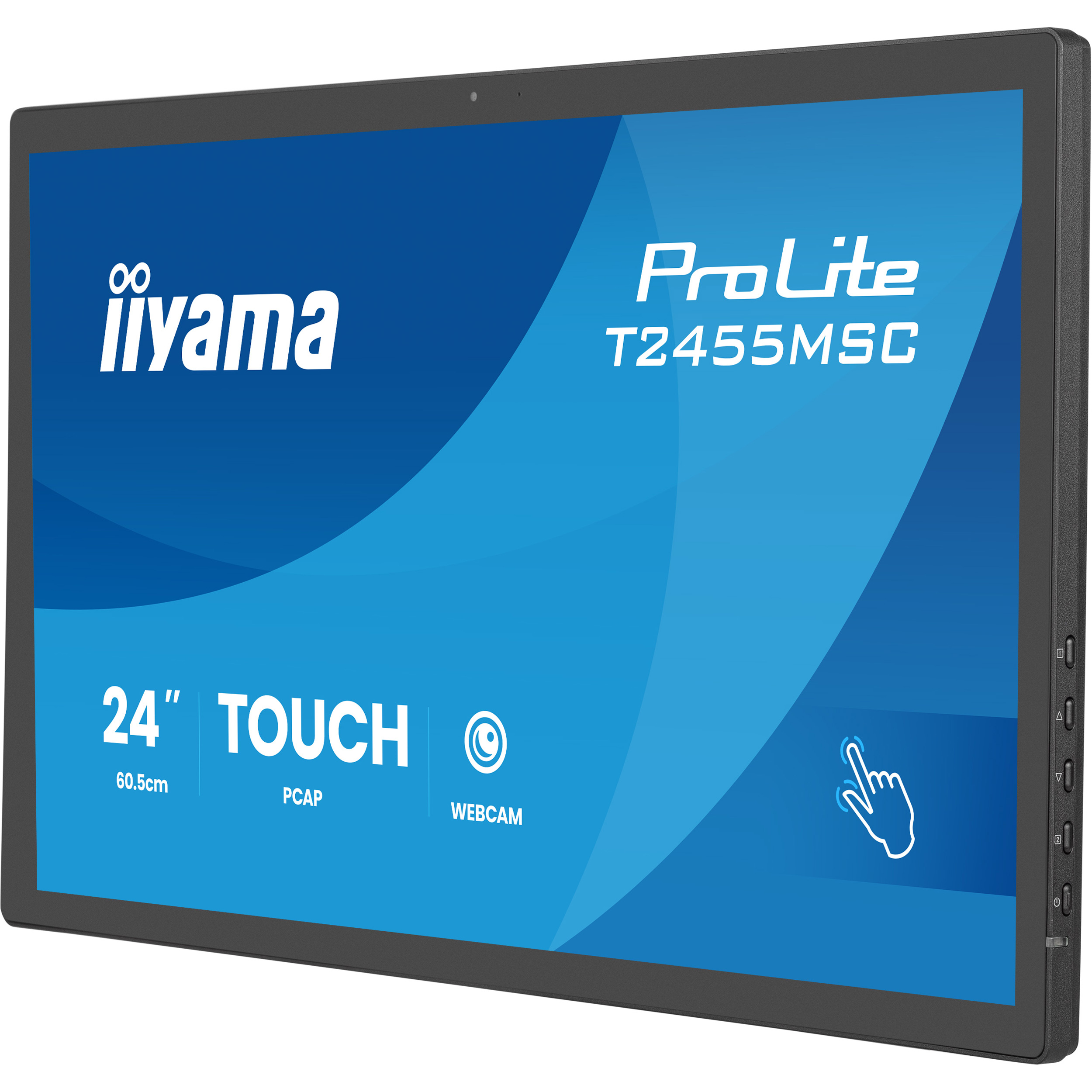 Монитор 23.8" IIYAMA ProLite T2455MSC-B2 Matte Black