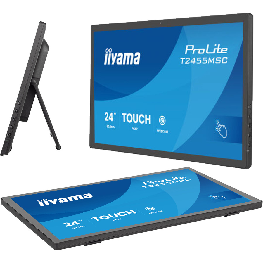 Монитор 23.8" IIYAMA ProLite T2455MSC-B2 Matte Black