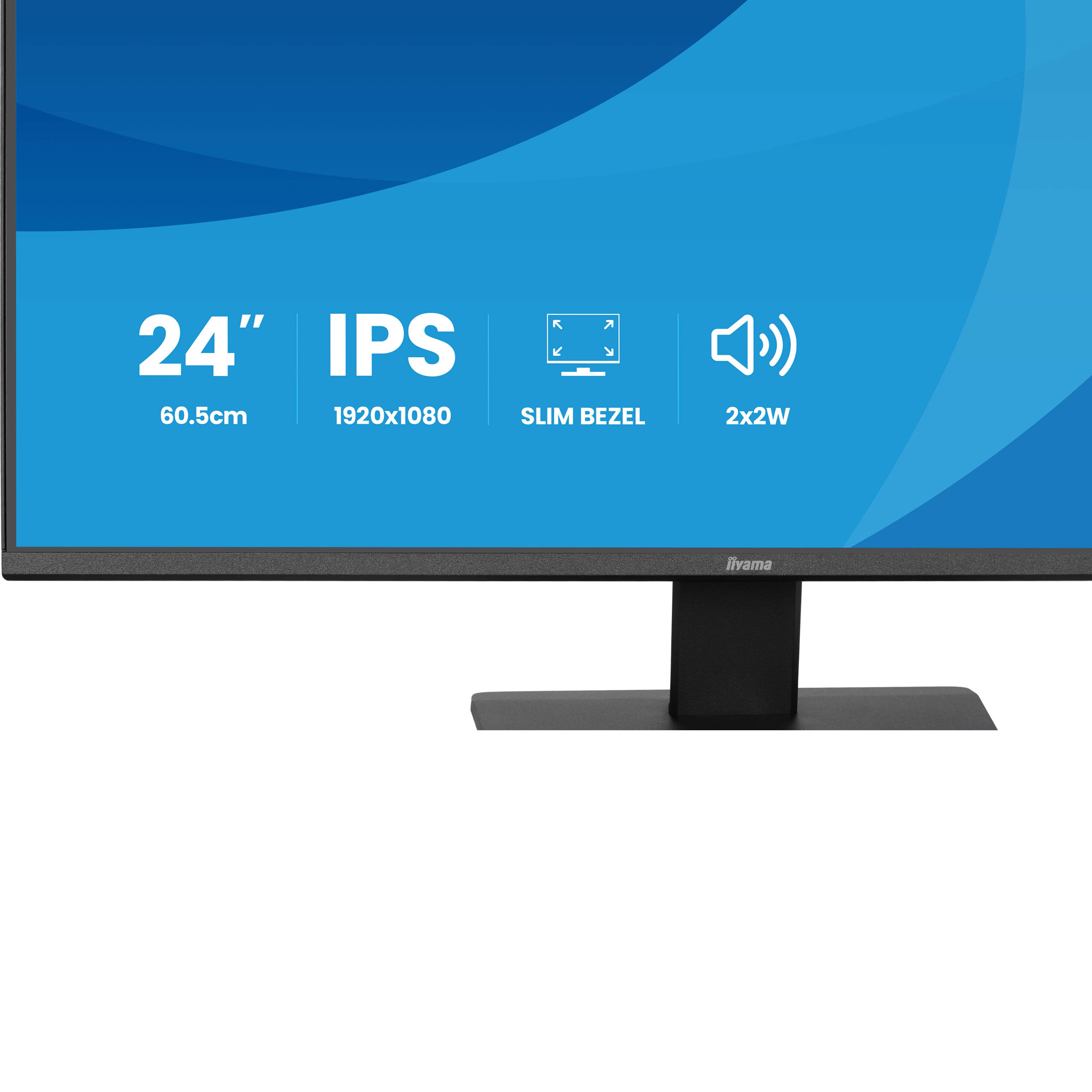 Монитор 23.8" IIYAMA ProLite X2491HS-B1 Matte Black