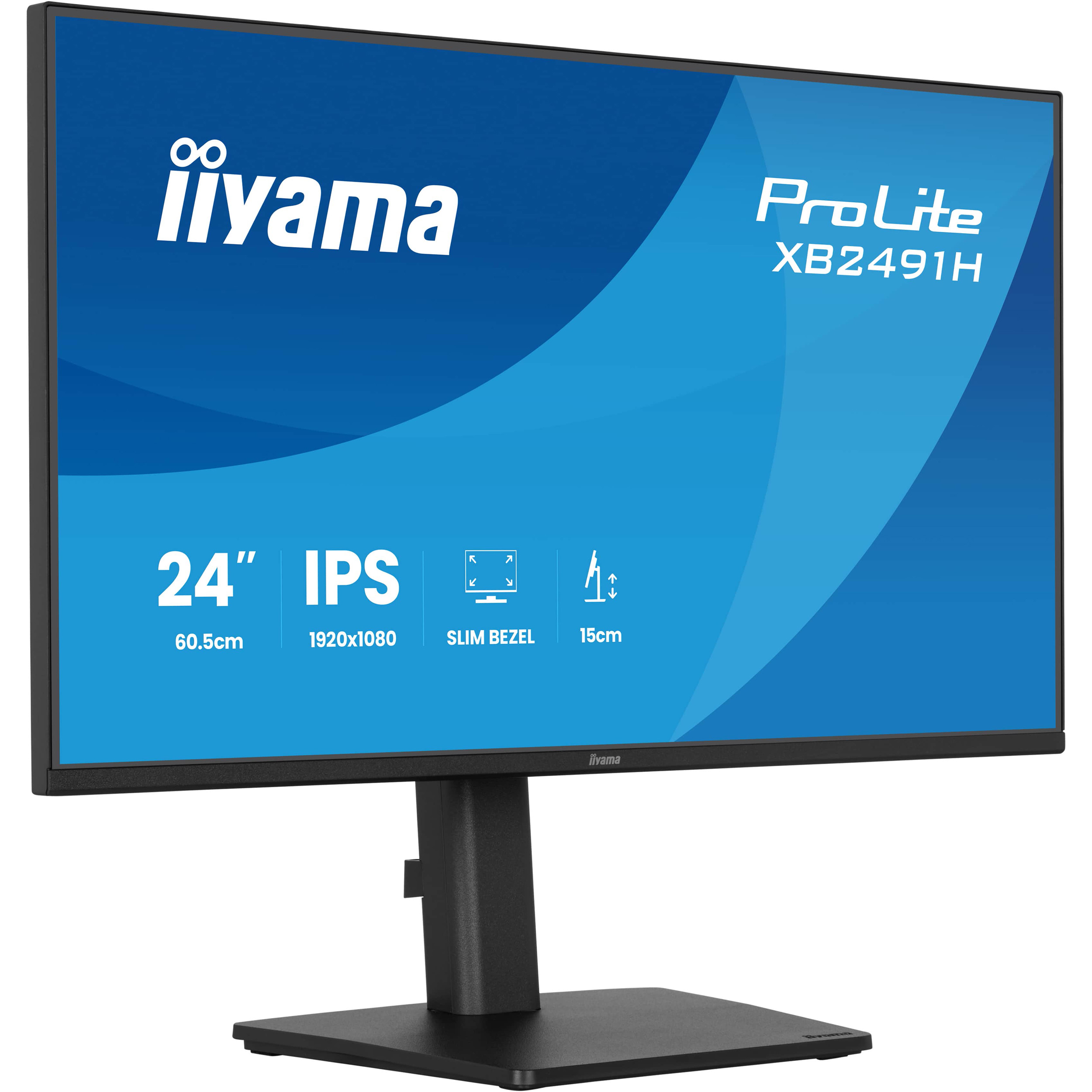 Монитор 23.8" IIYAMA ProLite XB2491H-B1 Matte Black