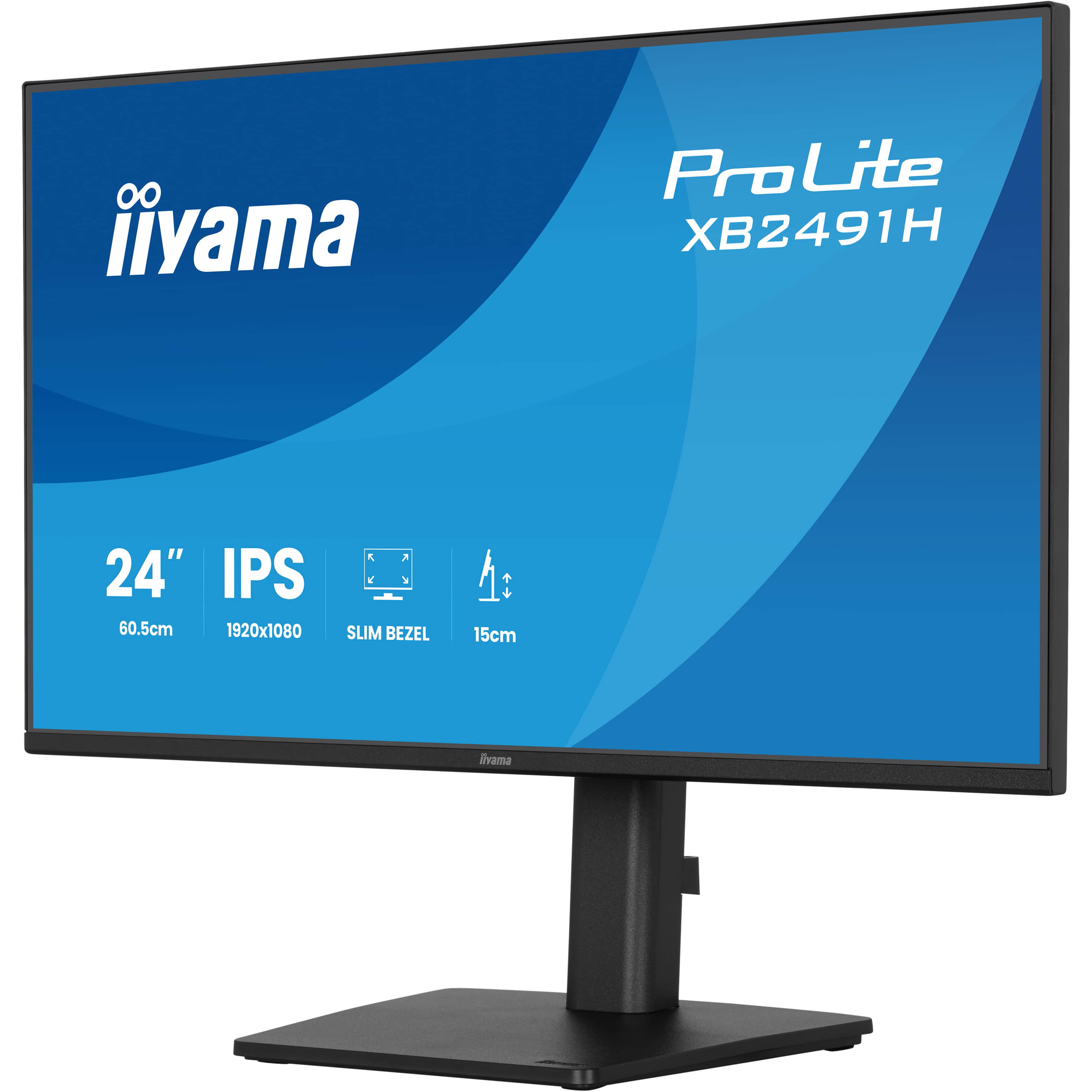Монитор 23.8" IIYAMA ProLite XB2491H-B1 Matte Black