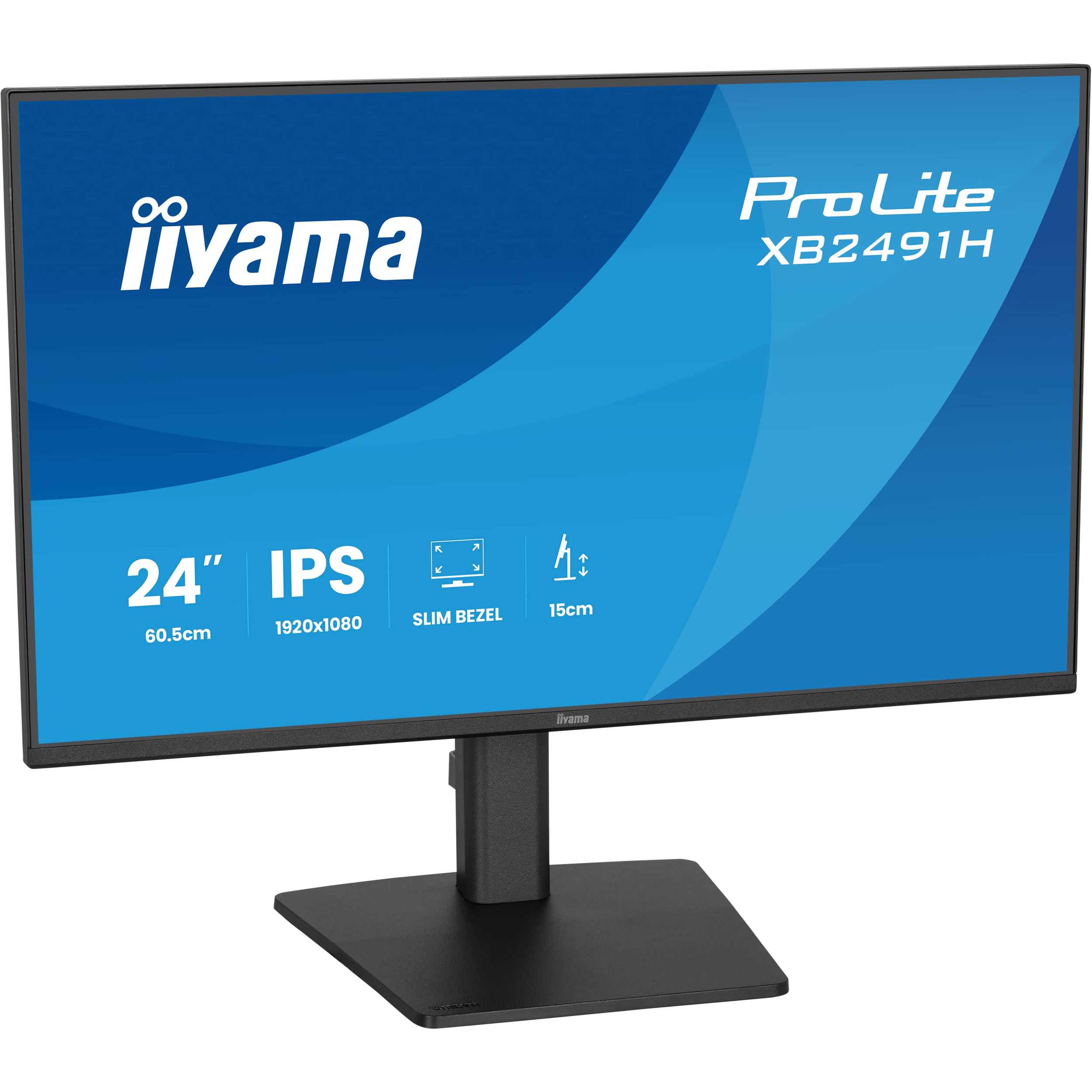 Монитор 23.8" IIYAMA ProLite XB2491H-B1 Matte Black