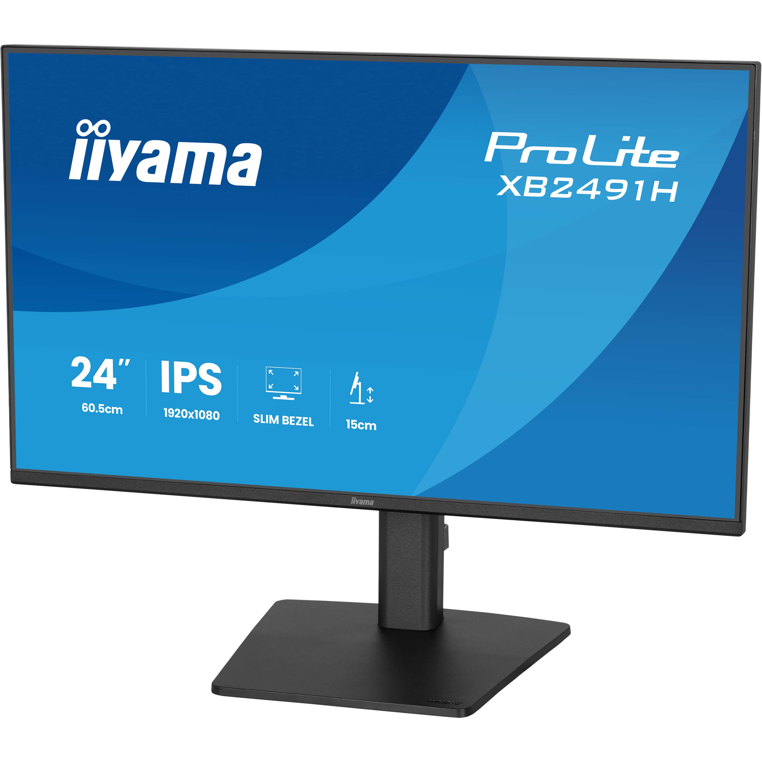 Монитор 23.8" IIYAMA ProLite XB2491H-B1 Matte Black