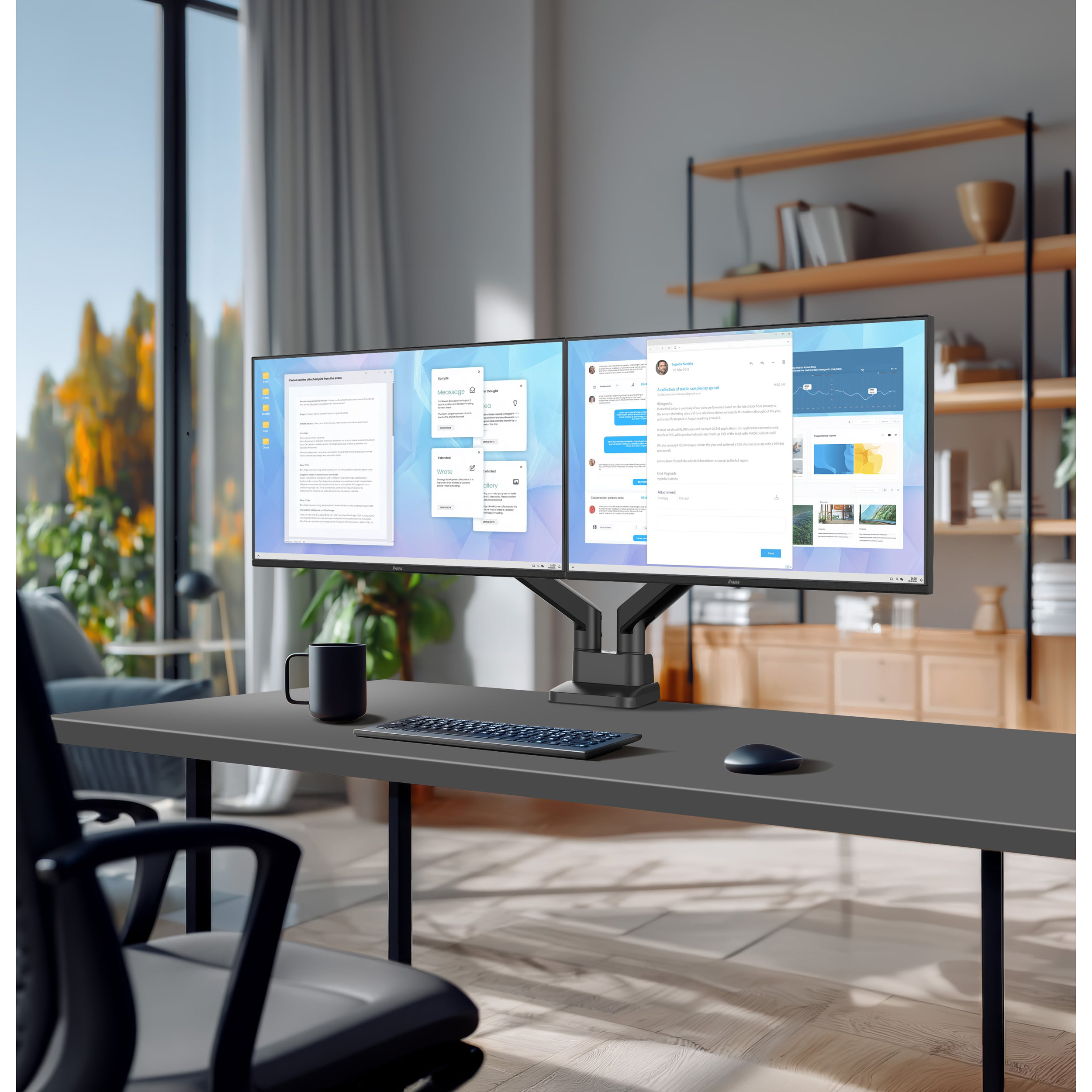 Монитор 23.8" IIYAMA ProLite XB2491H-B1 Matte Black