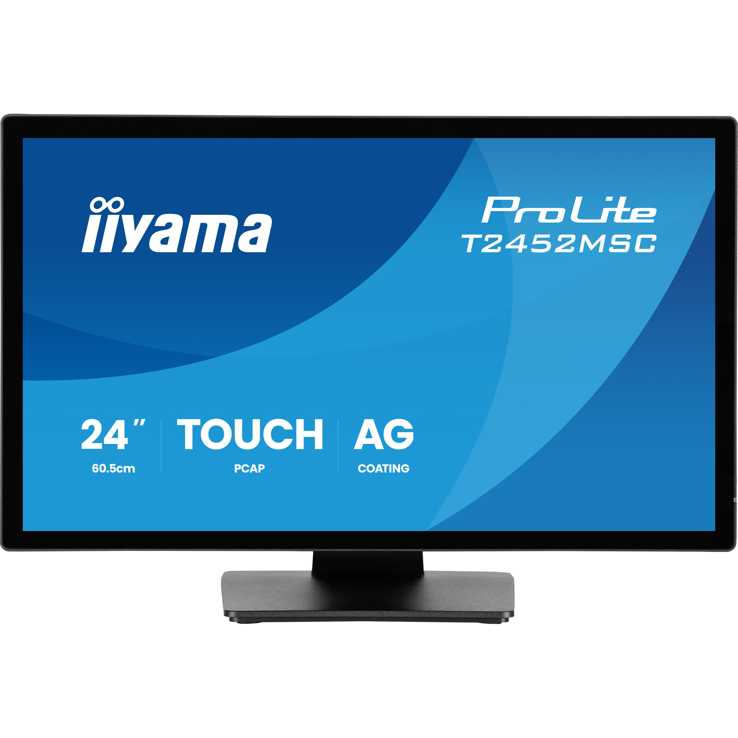 Монитор 24" IIYAMA ProLite T2452MSC-B2AG Matte Black