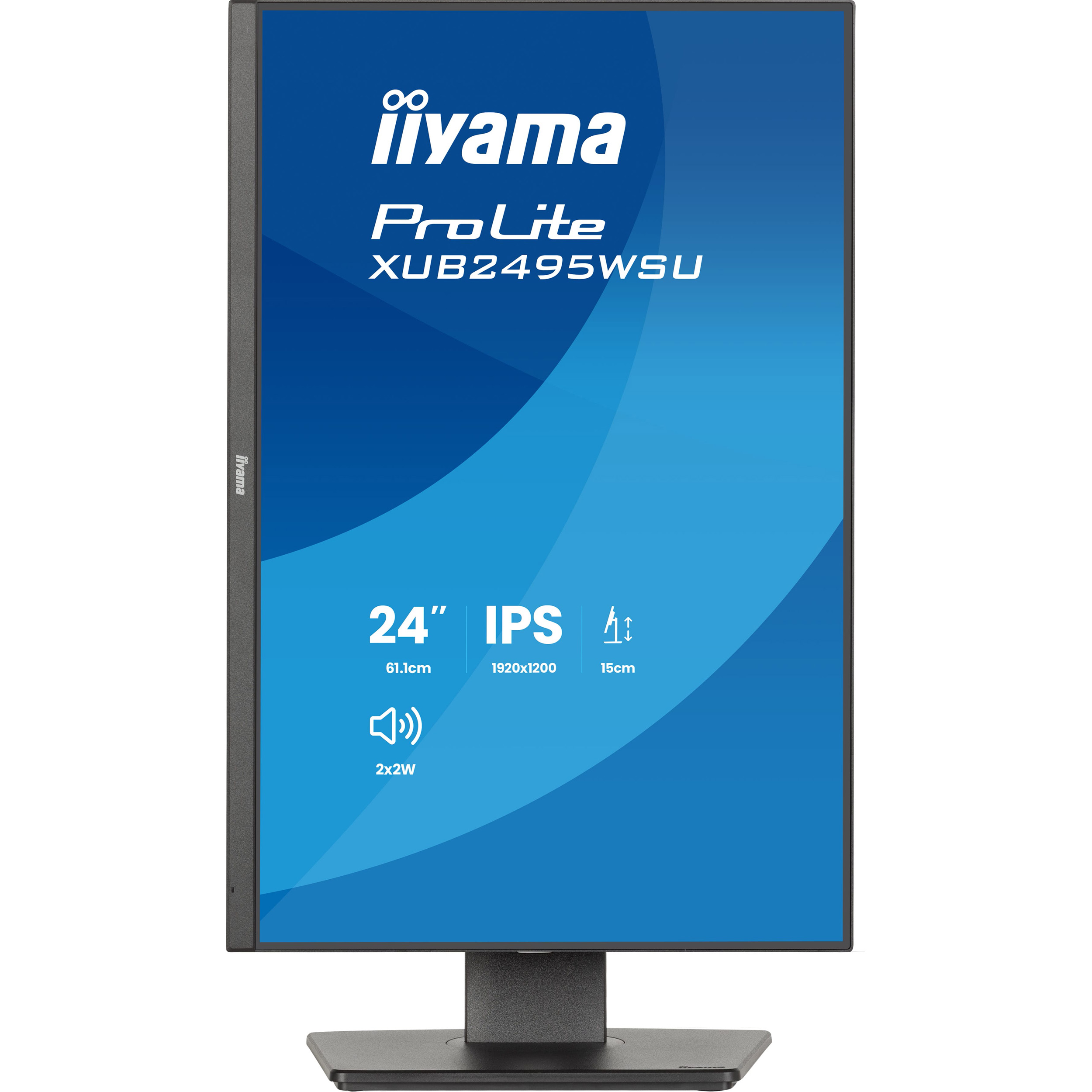 Монітор 24.1" IIYAMA ProLite XB2495WSU-B1 Matte Black