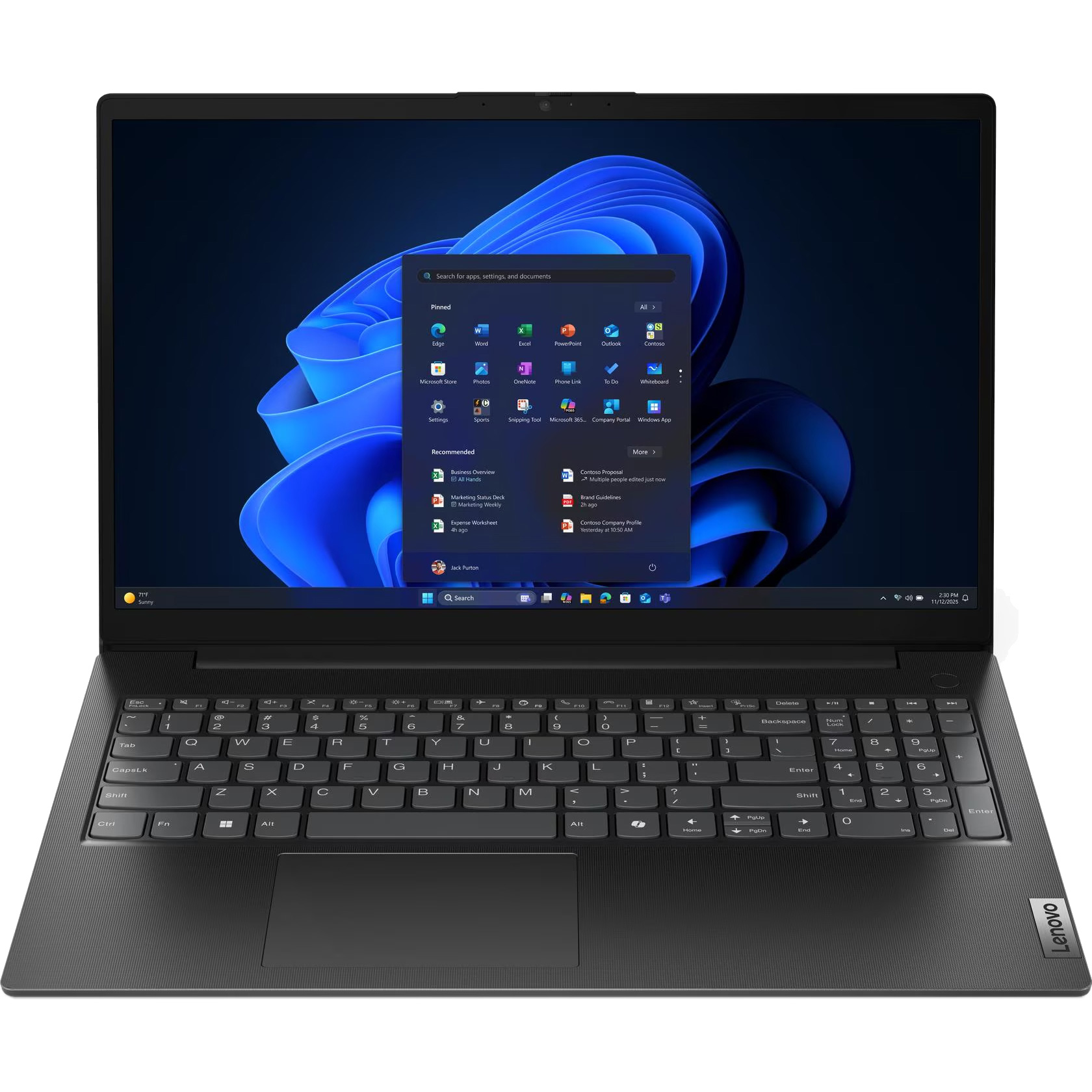 Ноутбук LENOVO V15 G6 ARP Business Black (83UU0027RA)