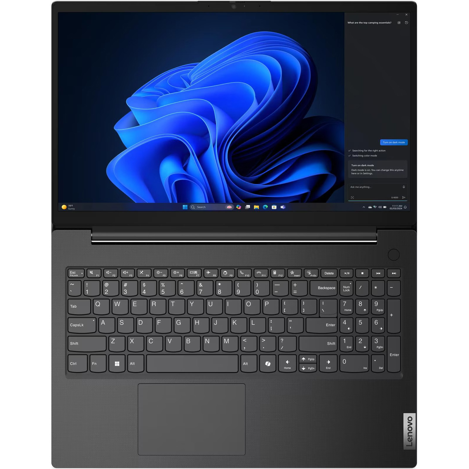 Ноутбук LENOVO V15 G6 ARP Business Black (83UU0027RA)