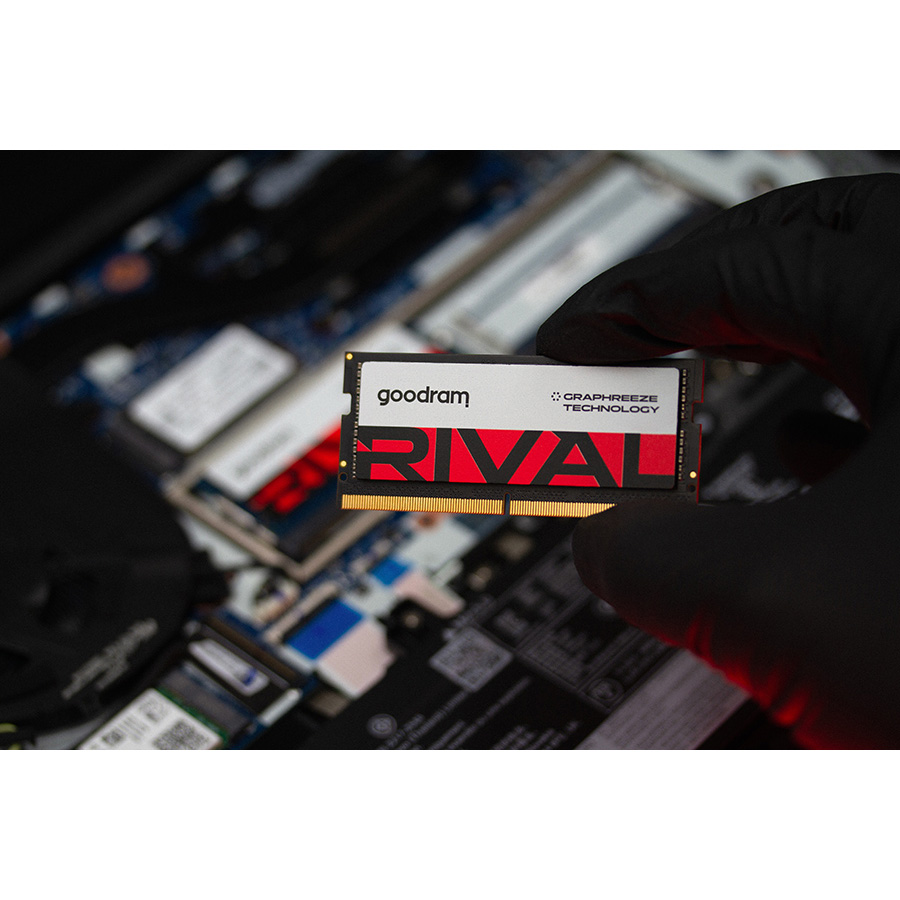 Модуль пам'яті GOODRAM Rival SO-DIMM DDR5 5600MHz 16GB (GGEES5-56L40S/16G)