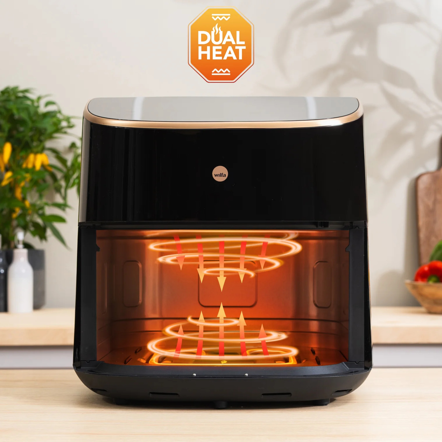 Мультипіч WILFA Dualfry Split 8l