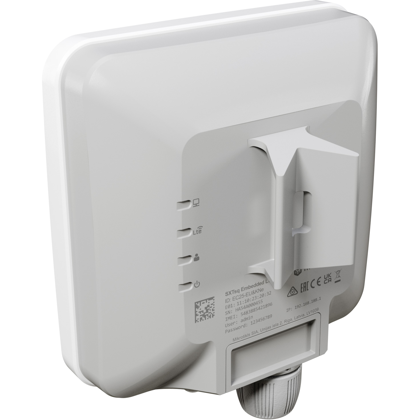Точка доступа MIKROTIK SXTsq Embedded LTE4 Global (EG25-G&SXTSQ)