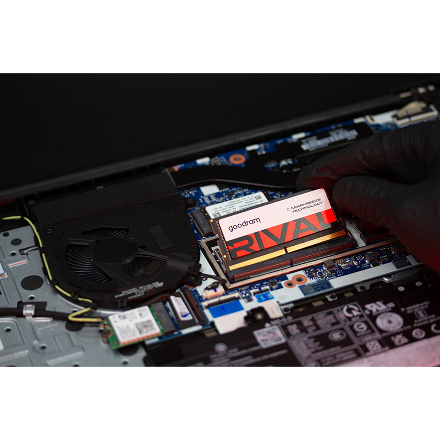Модуль пам'яті GOODRAM Rival SO-DIMM DDR5 5600MHz 32GB (GGEES5-56L40/32G)
