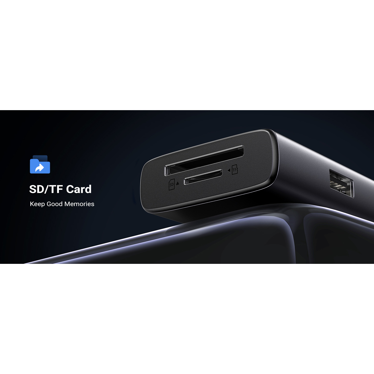 Порт-репликатор UGREEN CM498 Revodok Pro 107 7-in-1 USB-C Hub (15531)